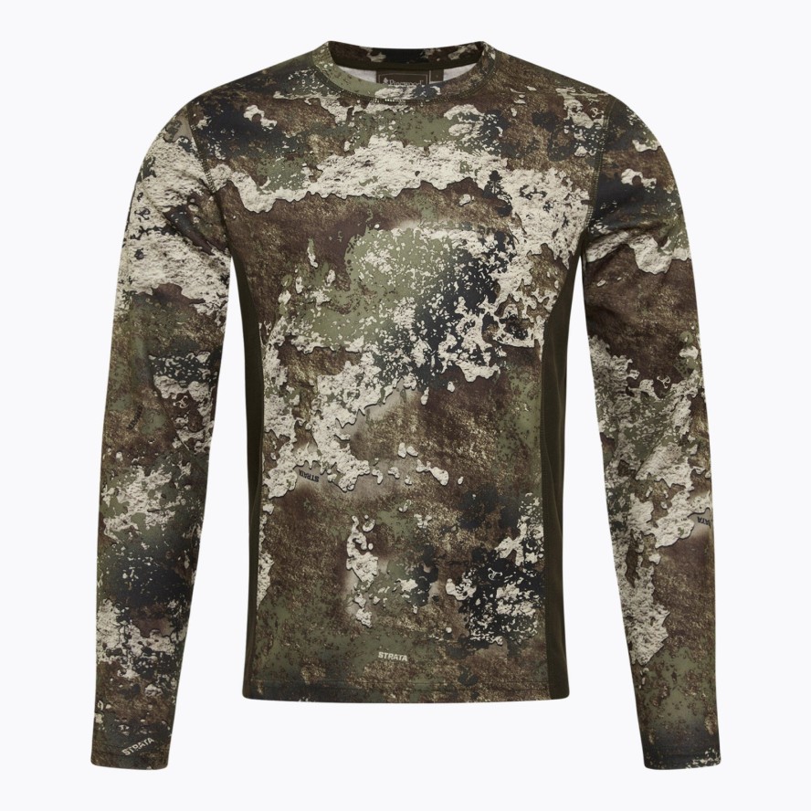 Longsleeve trekkingowy męski Pinewood Furudal Camou InsectSafe