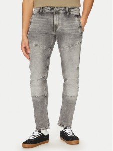 G-Star Raw Jeansy Diver 3D D26465-D931 H095 Szary Slim Fit
