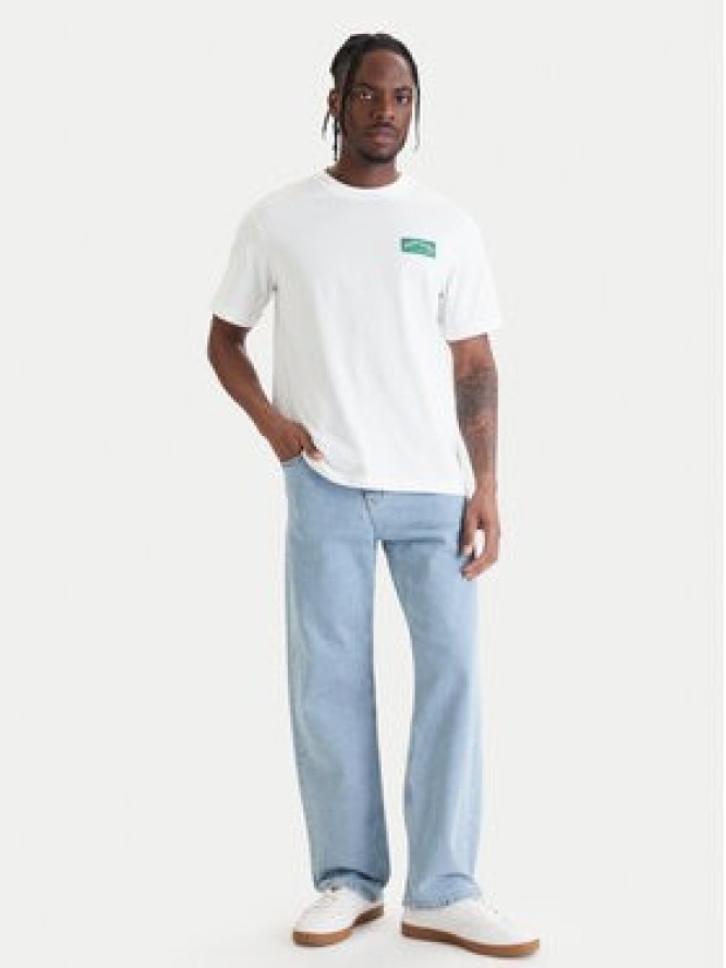 Calvin Klein Jeans T-Shirt 20s Easy LV04RF294G Biały Regular Fit