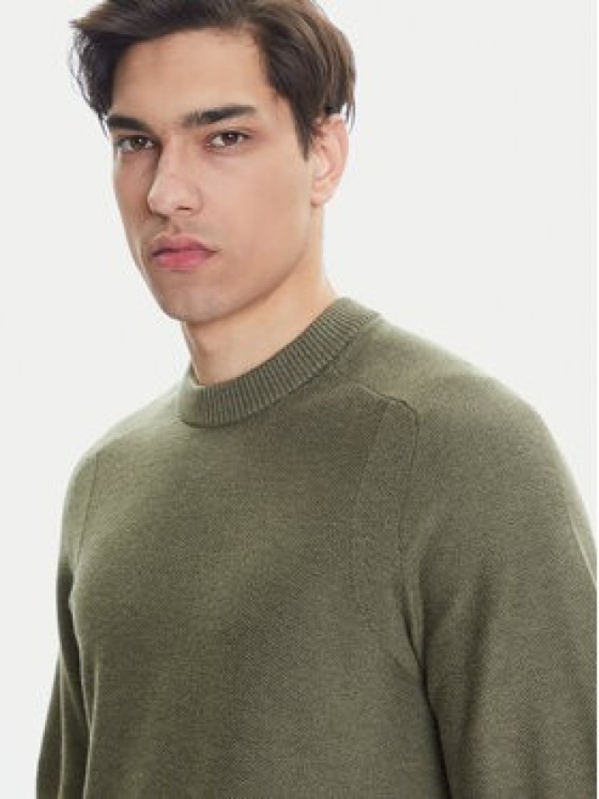BOSS Sweter Kencel 50545678 Zielony Regular Fit