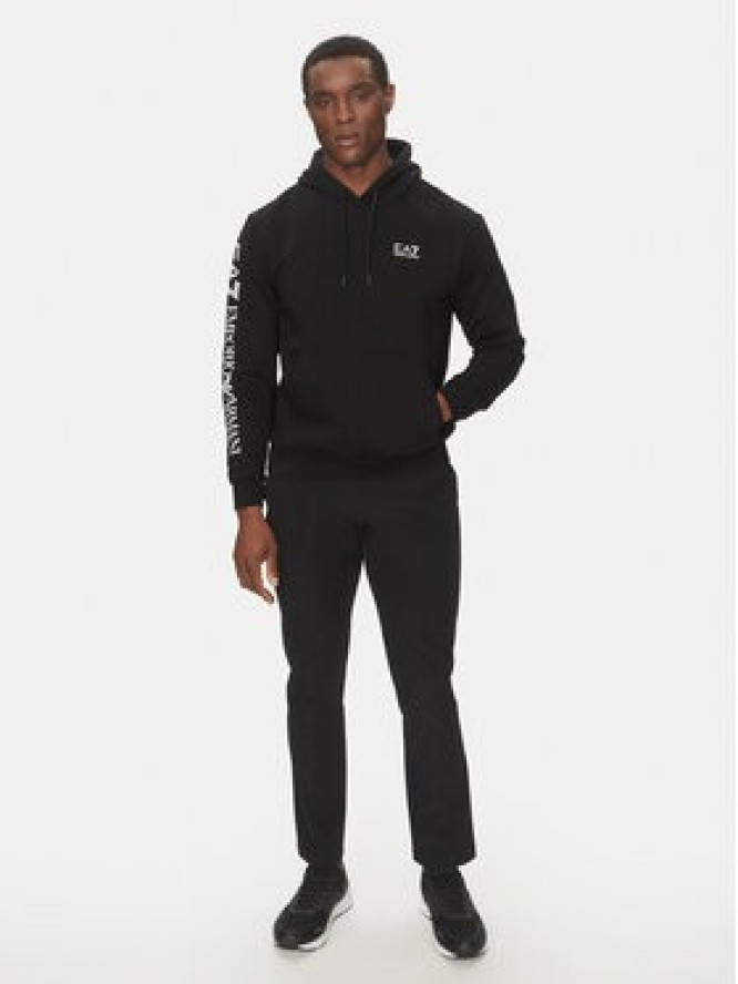 EA7 Emporio Armani Bluza 7M000570 AF10377 MC001 Czarny Regular Fit