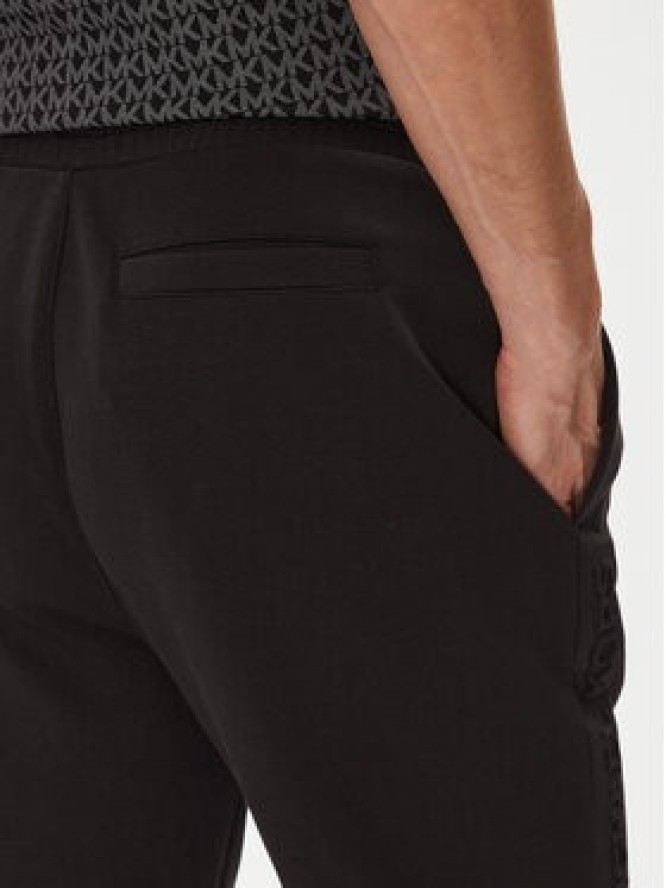 Michael Kors Spodnie dresowe CR552G65MF Czarny Regular Fit