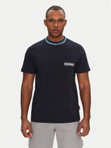 Napapijri T-Shirt S-Murlo NP0A4IEJ1761 Granatowy Regular Fit
