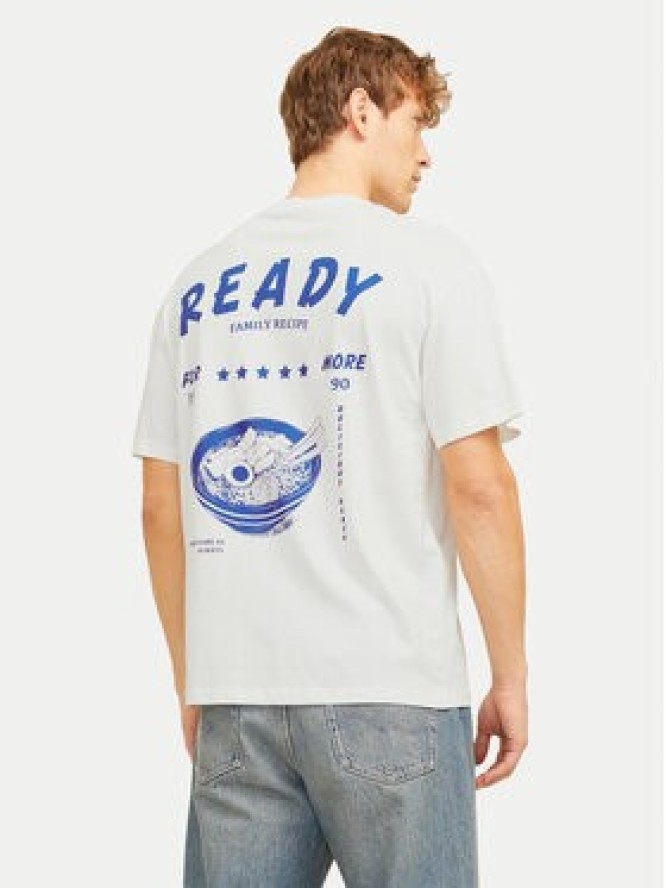 Jack & Jones T-Shirt Charge 12269384 Biały Relaxed Fit