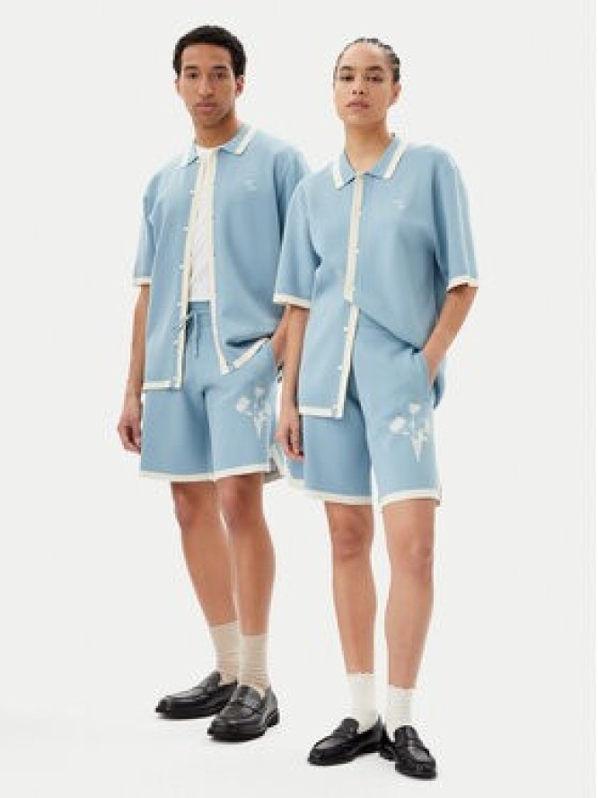 Filling Pieces Szorty sportowe 9119985 Niebieski Regular Fit