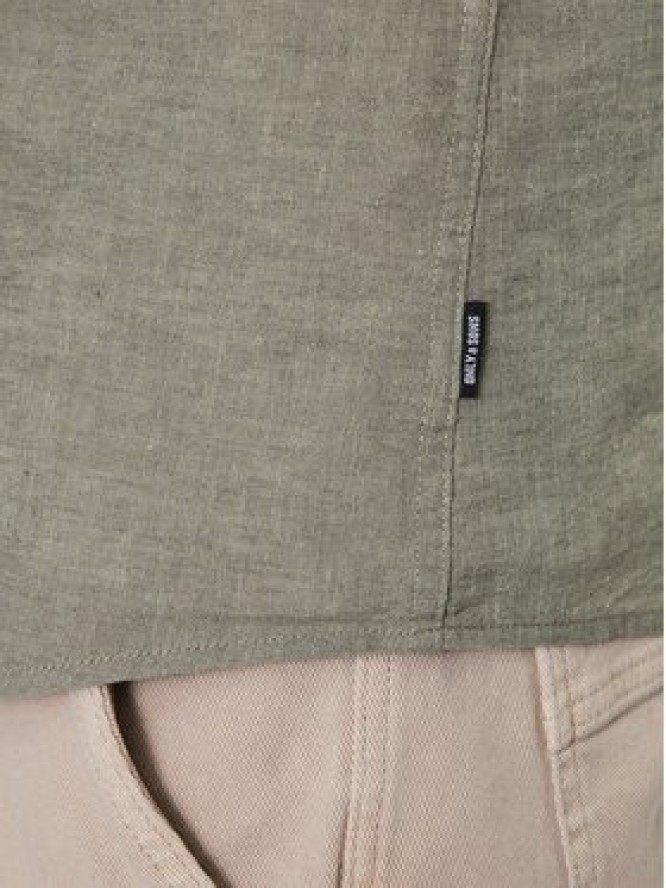 Only & Sons Koszula 22012321 Zielony Slim Fit