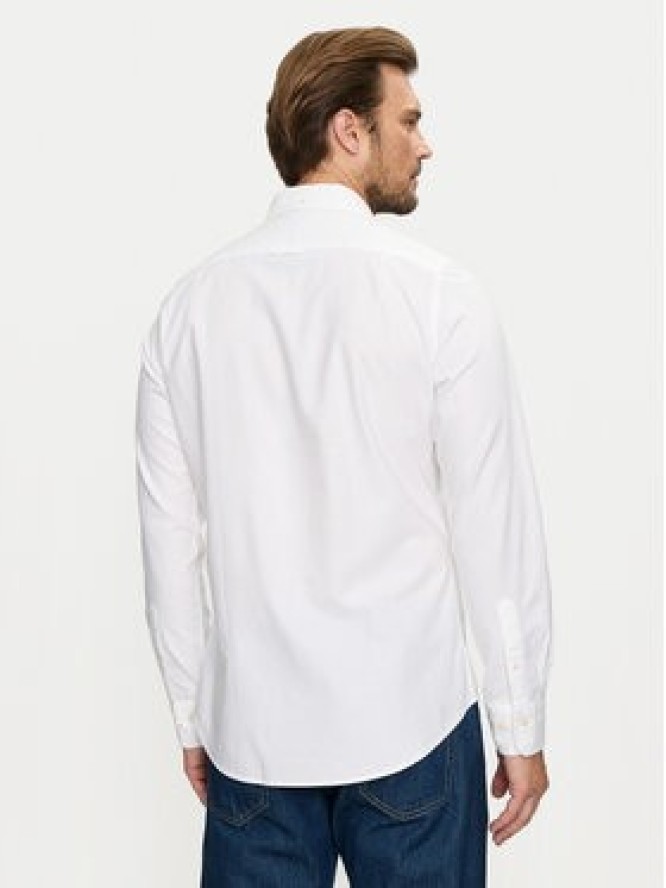 Gant Koszula 3000202 Biały Slim Fit