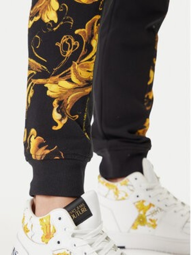 Versace Jeans Couture Spodnie dresowe 79GAA3C0 FS201 Czarny Regular Fit