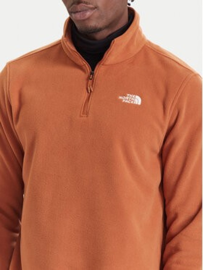 The North Face Polar Glacier NF0A8D0Q Pomarańczowy Regular Fit