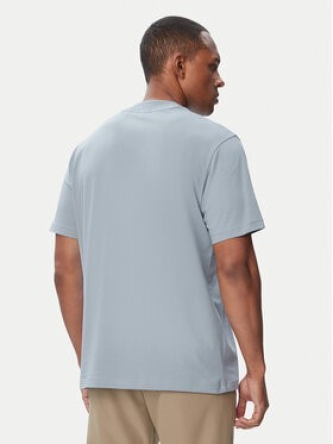BOSS T-Shirt Tee Collar 50562120 Szary ciemny Relaxed Fit