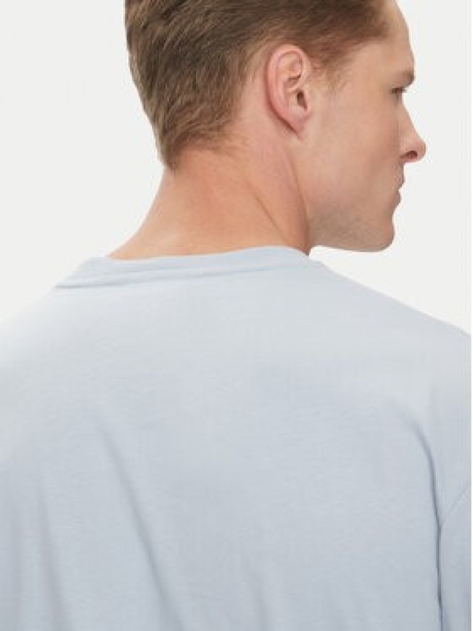 Calvin Klein T-Shirt K10K112749 Błękitny Comfort Fit