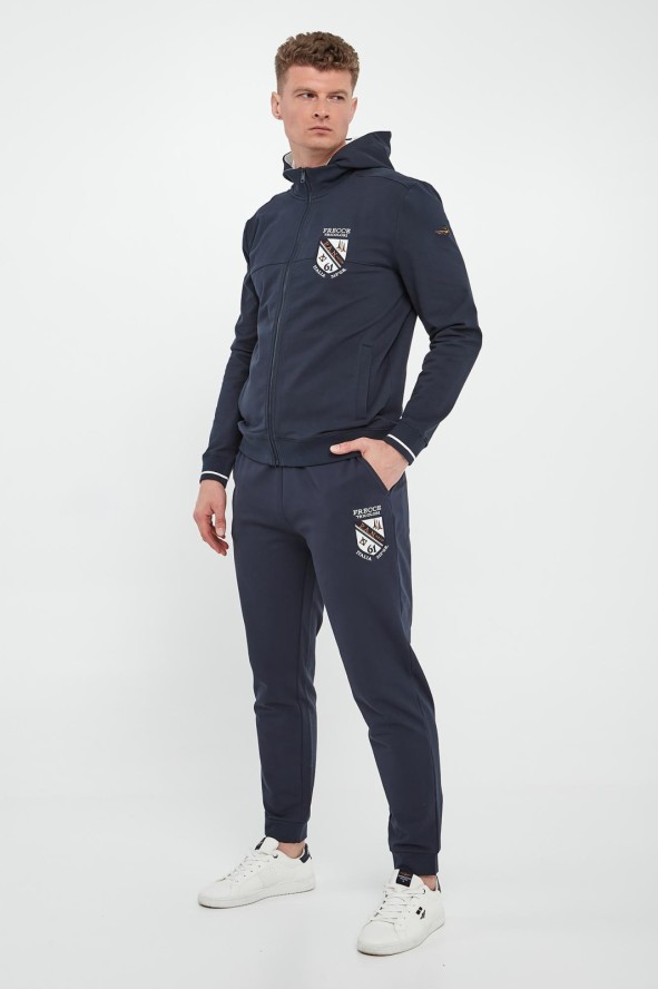 Bluza męska z odpinanym kapturem AERONAUTICA MILITARE