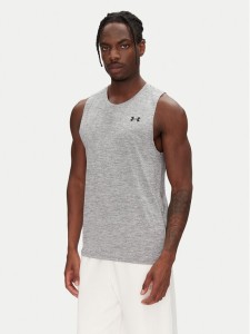Under Armour Tank top Tech 1382795 Szary Regular Fit