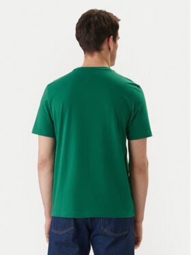 Tommy Hilfiger T-Shirt Ess Seasonal MW0MW39995 Zielony Regular Fit