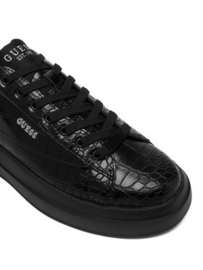 Guess Sneakersy FMPELA ELE12 Czarny