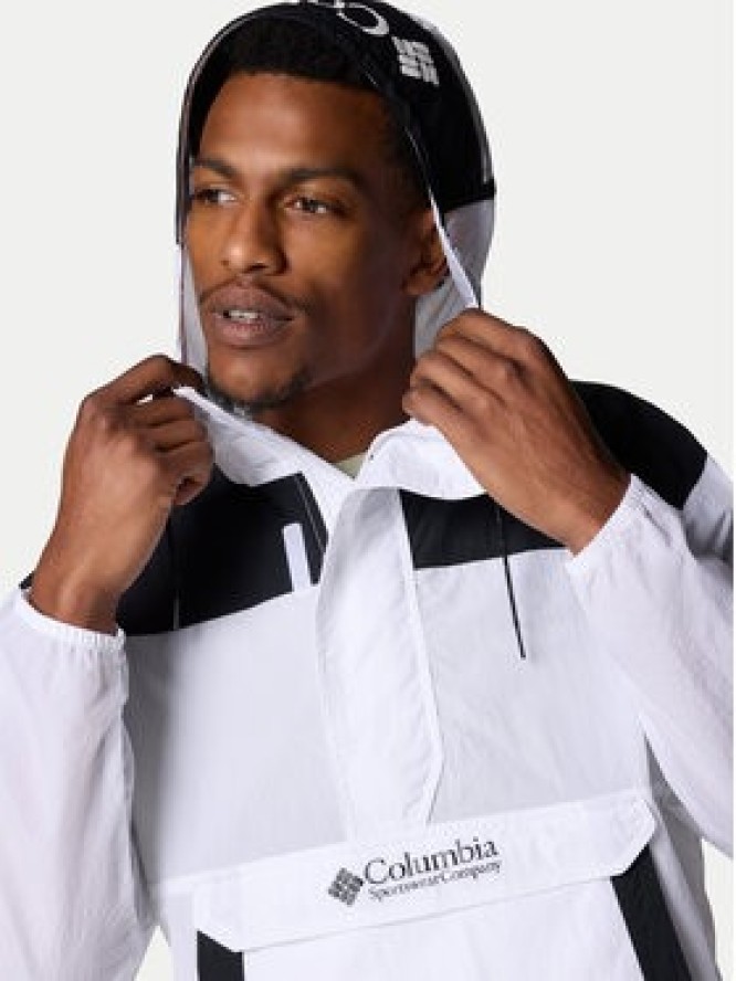 Columbia Kurtka anorak Challenger™ Windbreaker Anorak 2117001 Biały Active Fit