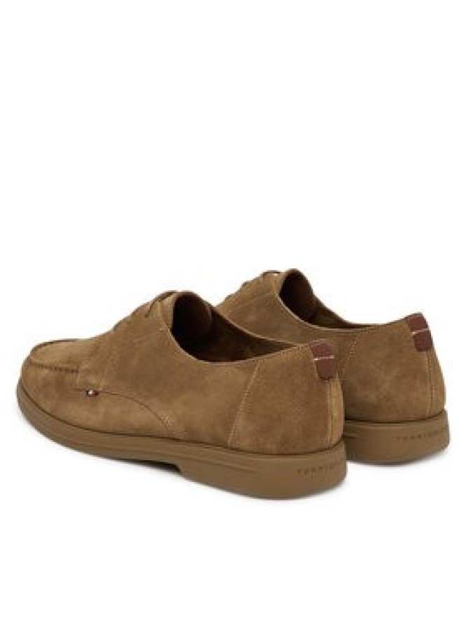 Tommy Hilfiger Mokasyny Moc T Derby FM0FM05495 Brązowy
