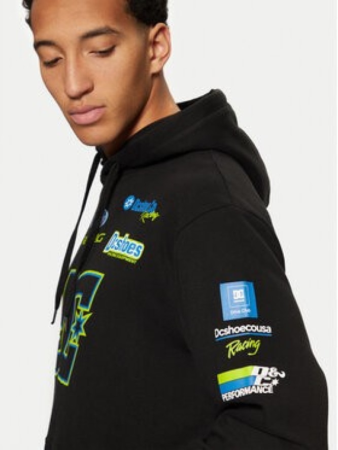 DC Shoes Bluza Racing ADYSF03130 Czarny Standard Fit