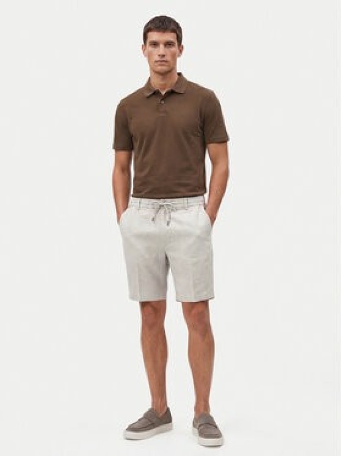 BOSS Szorty materiałowe Kane1 50557537 Szary Regular Fit