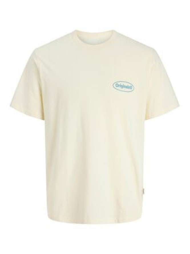 Jack & Jones T-Shirt Riviera 12295202 Żółty Regular Fit