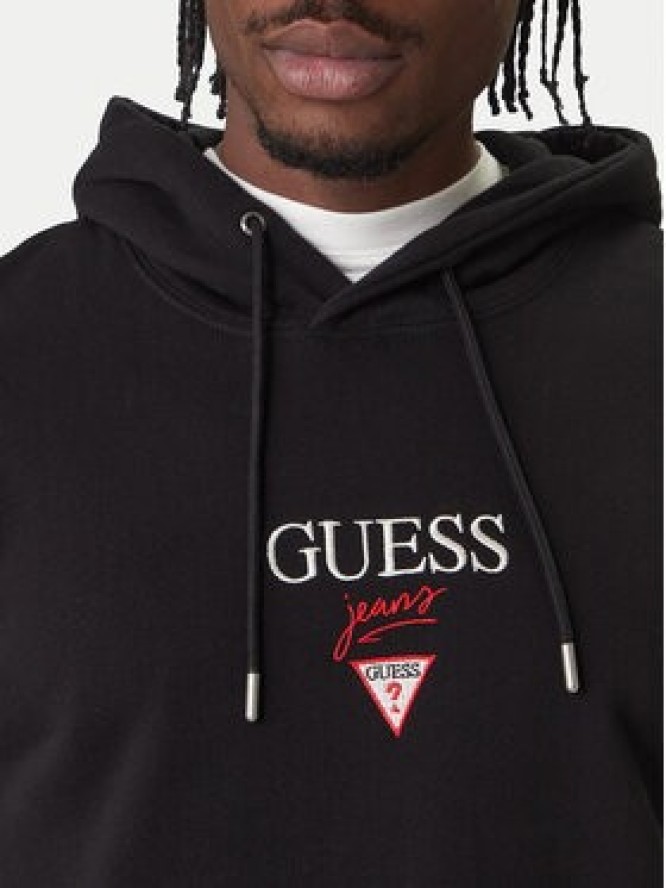 Guess Jeans Bluza 180299 Czarny Classic Fit