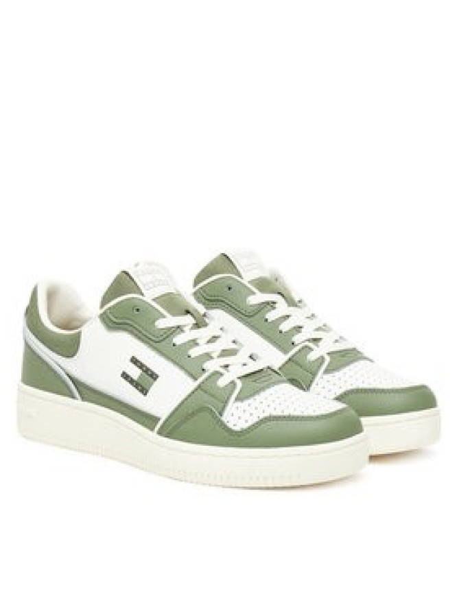 Tommy Jeans Sneakersy Tjm Retro Basket EM0EM01610 Biały