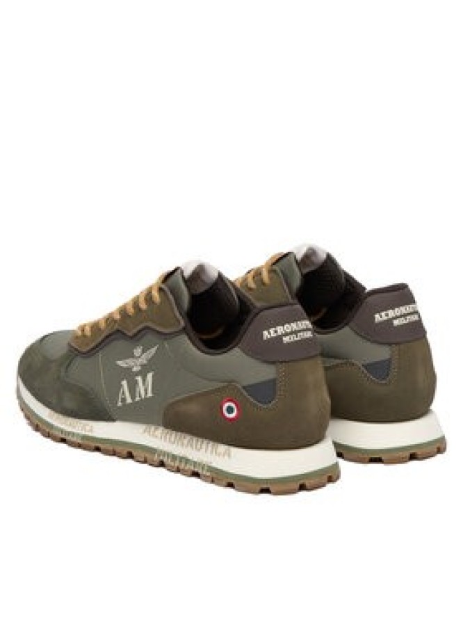 Aeronautica Militare Sneakersy 252SC0320UPL00313 Zielony