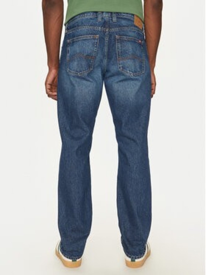Mustang Jeansy Denver 1016340 Niebieski Straight Fit