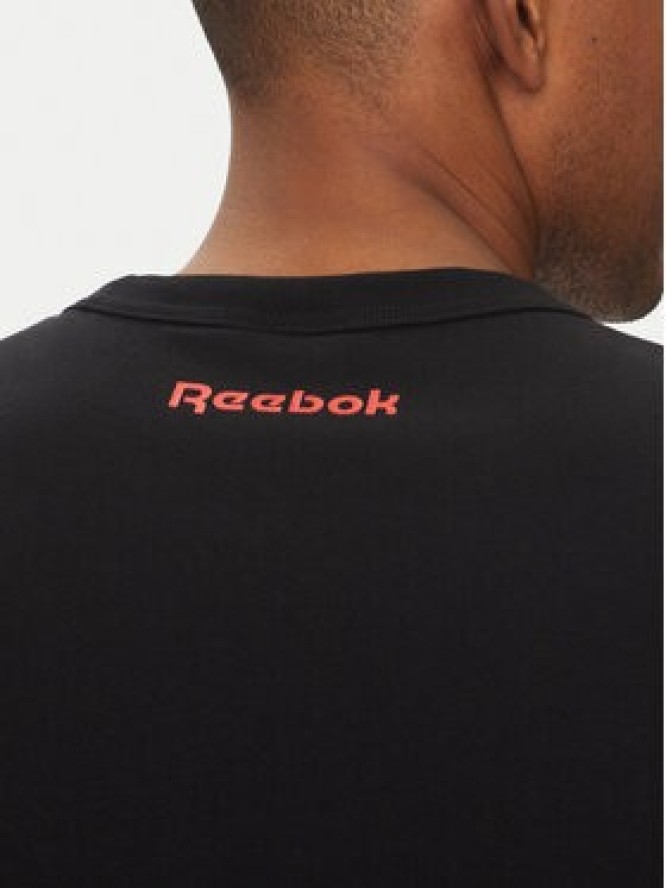 Reebok T-Shirt 100214159 Czarny Regular Fit