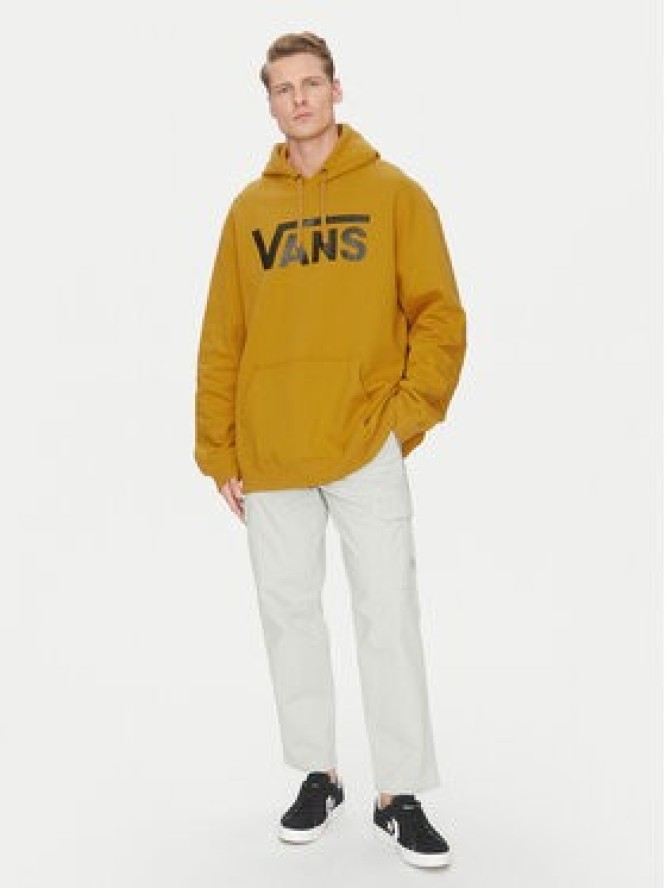 Vans Bluza VN000HNXBL21 Żółty Relaxed Fit
