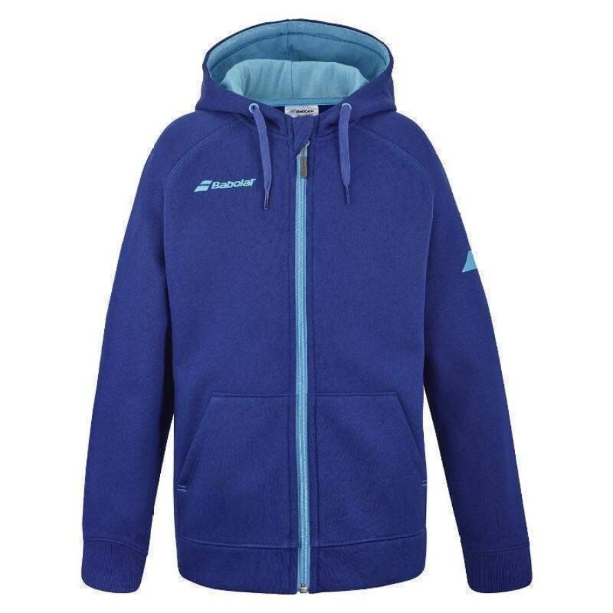 Bluza tenisowa Babolat Exercise Hood Jacket Jr