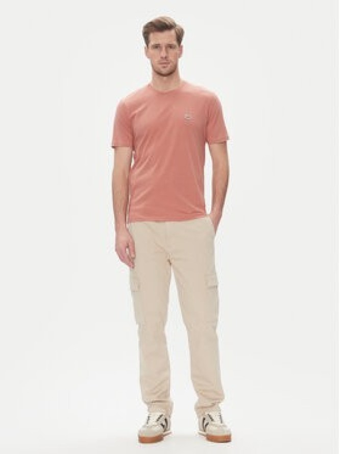 Lee T-Shirt Patch 112364539 Różowy Regular Fit