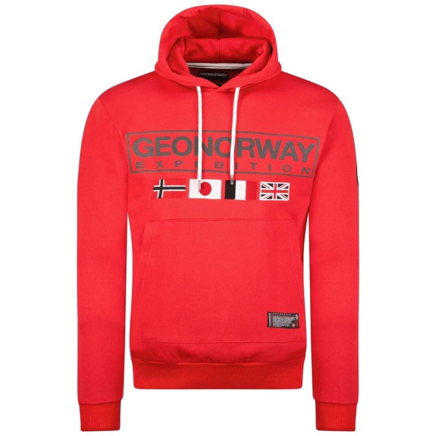 Bluza Geographical Norway GREAT RED DB MEN 317 czerwony męska (WY8613H/GN-Red)