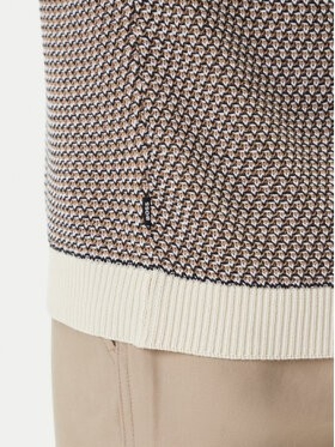 BOSS Kardigan C-Iconico 50543163 Beżowy Relaxed Fit