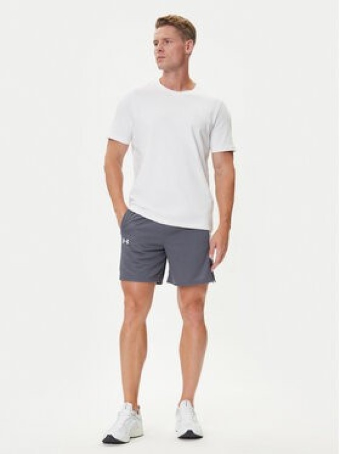 Under Armour Szorty sportowe Ua Zone 7 1383389 Szary Regular Fit