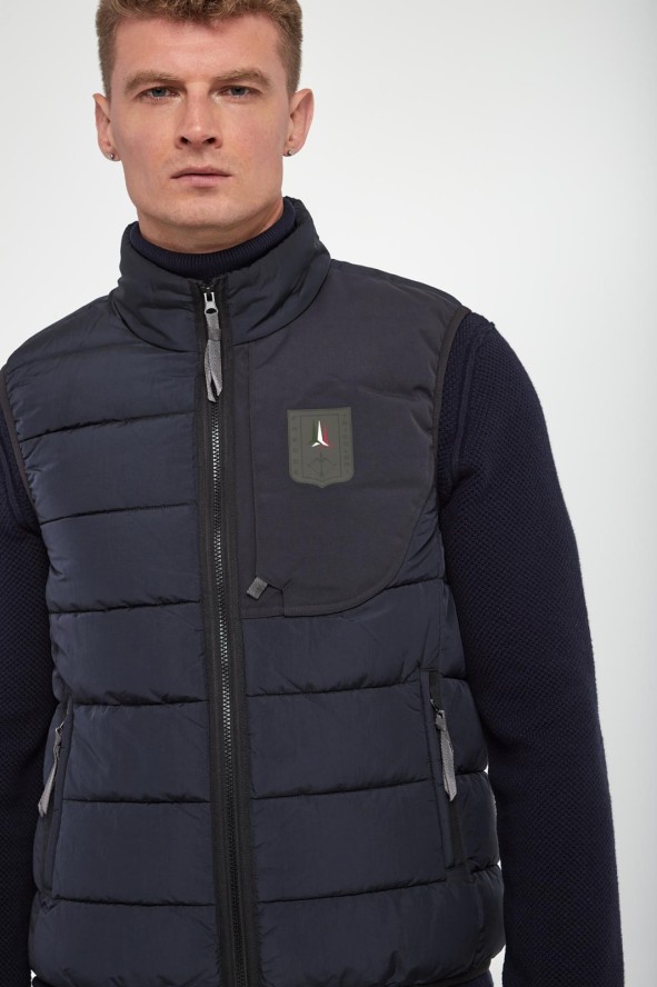 Kamizelka męska pikowana AERONAUTICA MILITARE