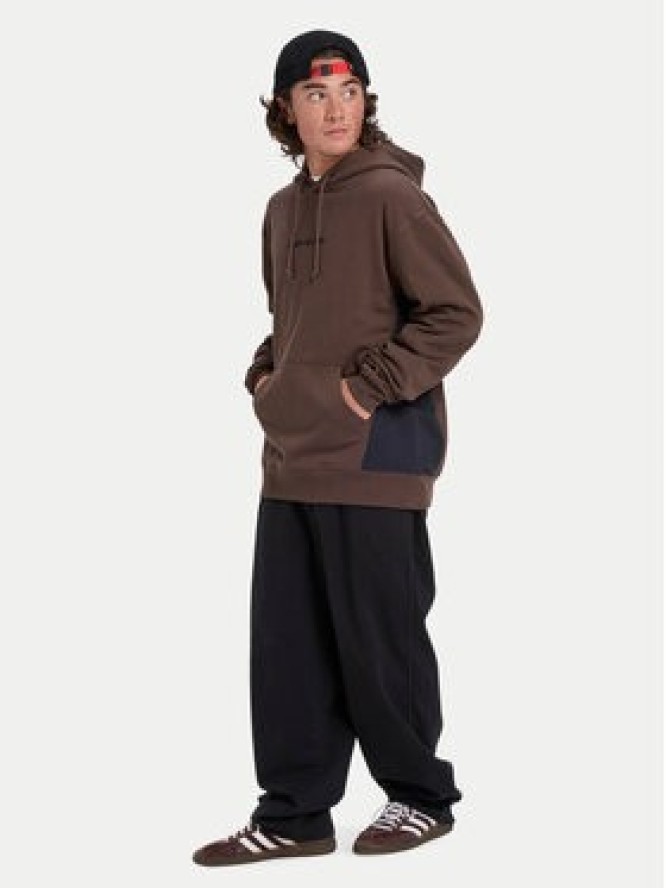 Quiksilver Bluza Cb Hood EQYFT05128 Brązowy Comfort Fit