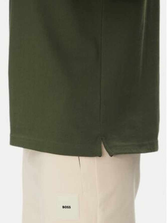 BOSS T-Shirt 50538112 Zielony Regular Fit
