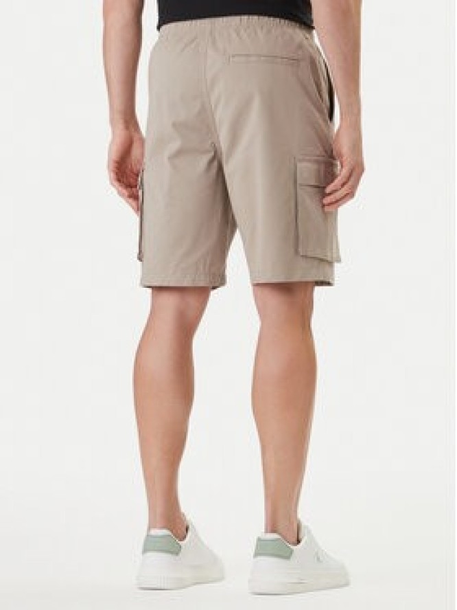 Calvin Klein Jeans Szorty materiałowe LV04RB618G Brązowy Regular Fit