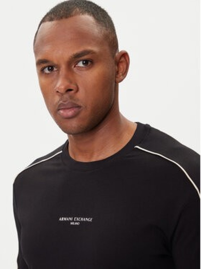 Armani Exchange T-Shirt XM001360 AF10358 UC001 Czarny Regular Fit