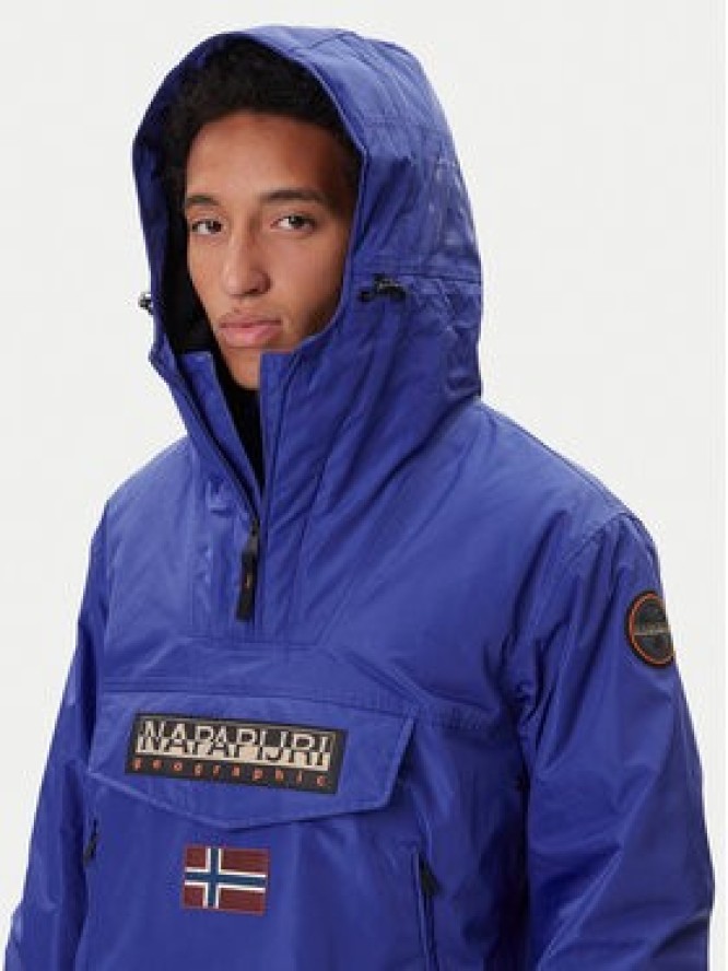 Napapijri Kurtka anorak Rainforest Next NP0A4IB9 Niebieski Regular Fit
