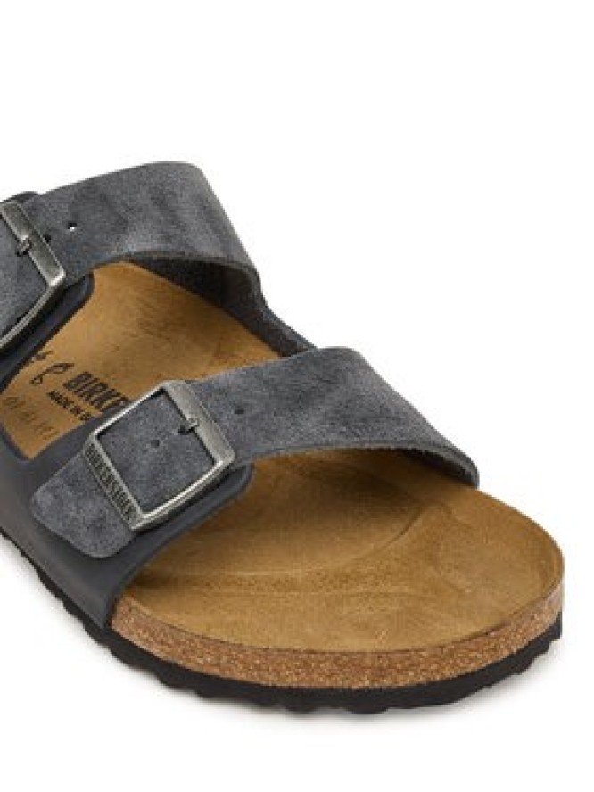 Birkenstock Klapki Arizona 1032435 Szary ciemny
