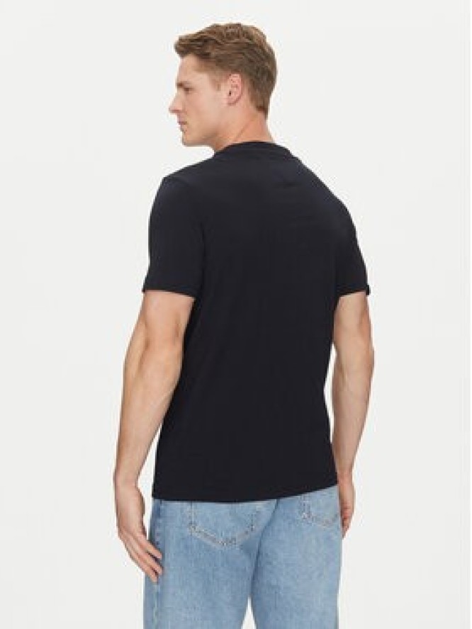 Tommy Hilfiger T-Shirt Stack MW0MW38622 Granatowy Regular Fit