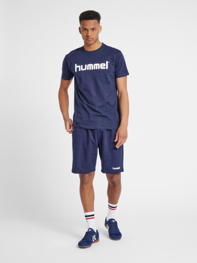 Koszulka sportowa z krótkim rękawem męska Hummel Cotton Logo