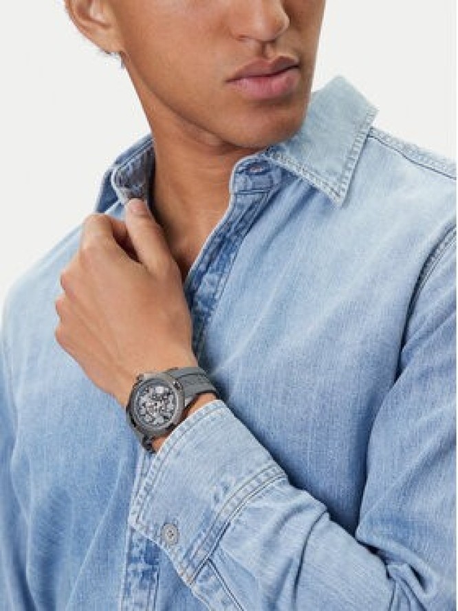 Plein Sport Zegarek Touchdown Camo PSFBA0223 Szary