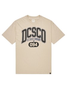 DC Shoes T-Shirt Elective EDYZT04361 Beżowy Regular Fit