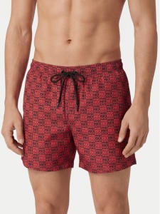 HUGO Szorty kąpielowe Aaron 50556792 Czerwony Regular Fit