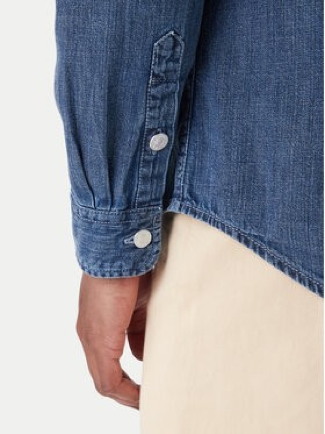 Tommy Jeans Koszula DM0DM22303 Niebieski Regular Fit