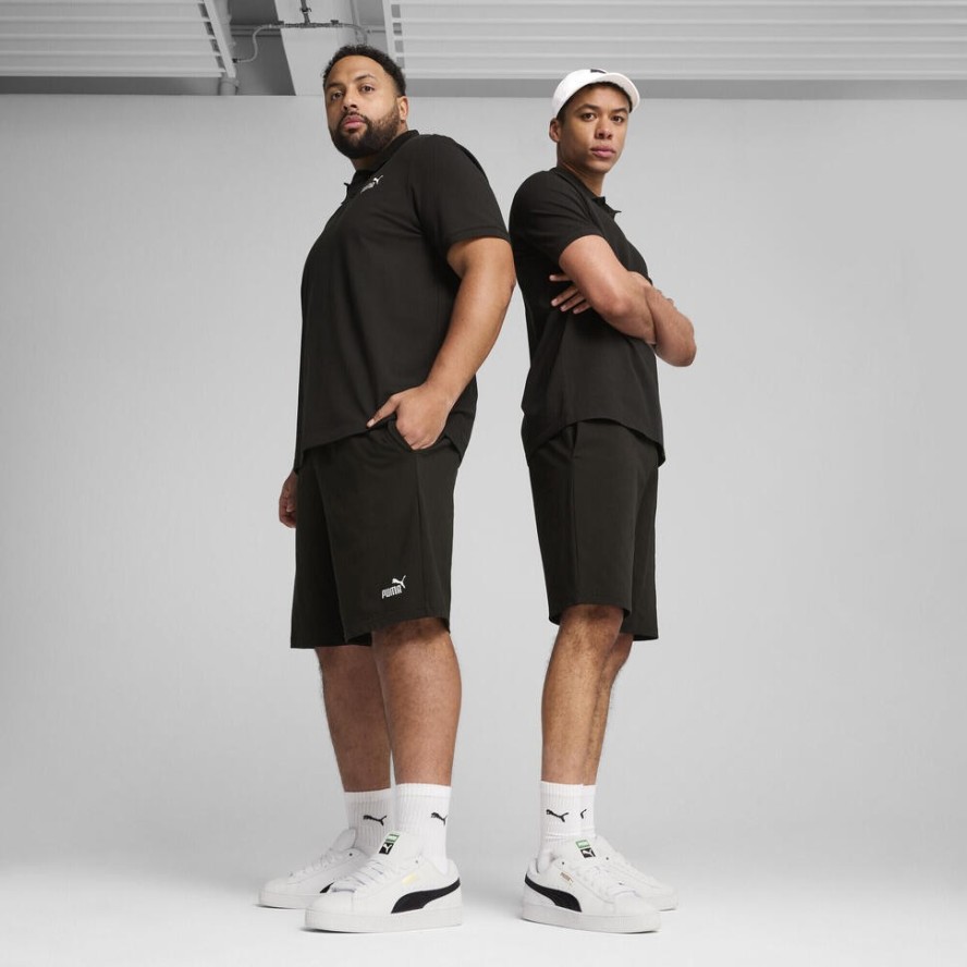 Męskie szorty Essentials 10" z logo No. 1 z dżerseju PUMA