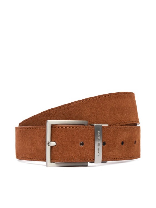 Tommy Hilfiger Pasek Męski Hudson Rev 3.5 AM0AM13945 Brązowy